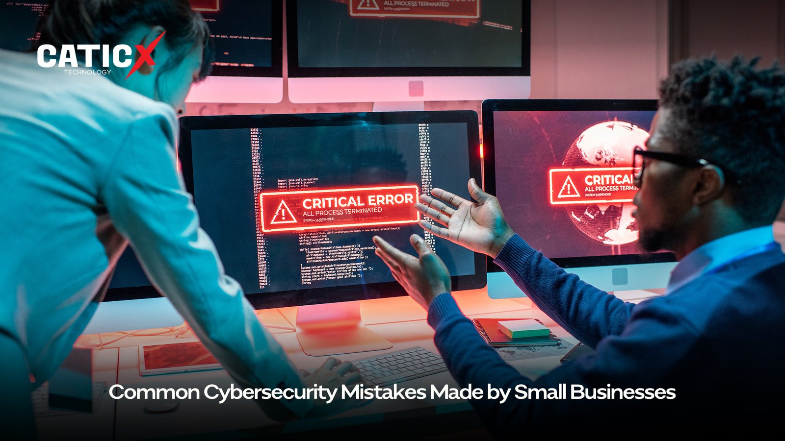 Common Cybersecurity Mistakes Made by Small Businesses 